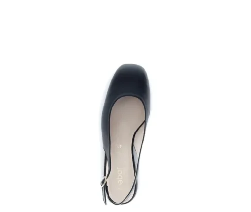 Sling-back zwart