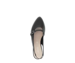 Sling-back zwart