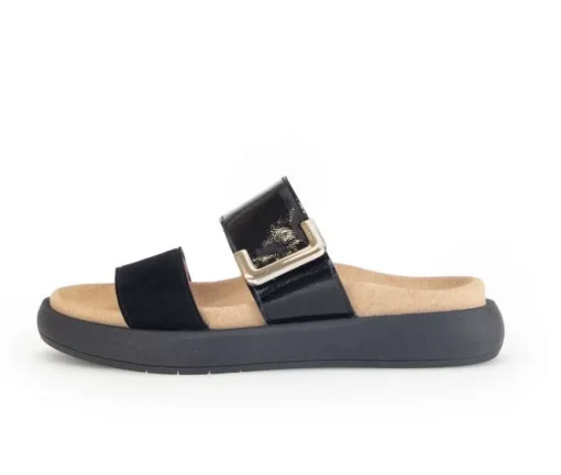 Slipper zwart
