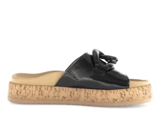 Slipper zwart