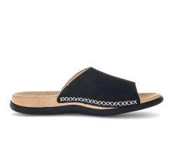 Slipper zwart
