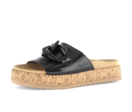 Slipper zwart