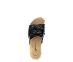 Slipper zwart