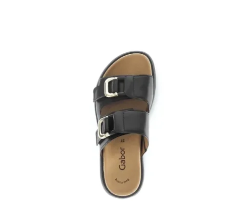 Slipper zwart