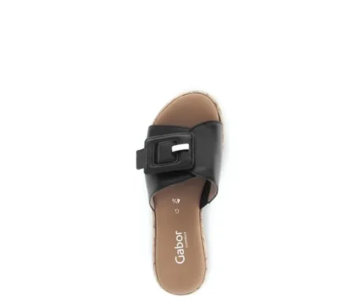 Slipper zwart