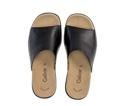 Slipper zwart