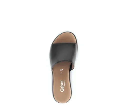 Slipper zwart