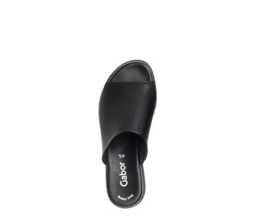 Slipper zwart