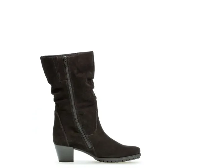 Sportief enkellaarsje zwart