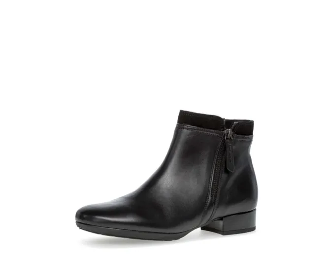 Sportief enkellaarsje zwart