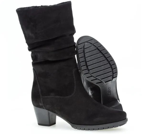 Sportief enkellaarsje zwart