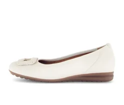 Sportieve ballerina beige
