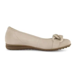 Sportieve ballerina beige