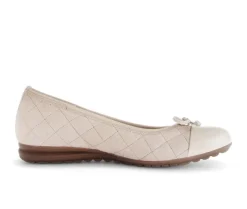 Sportieve ballerina beige