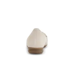 Sportieve ballerina beige