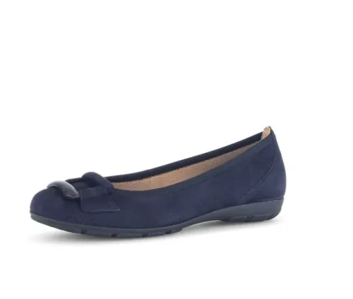Sportieve ballerina blauw