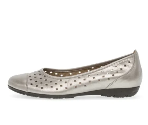 Sportieve ballerina brons