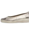 Sportieve ballerina brons