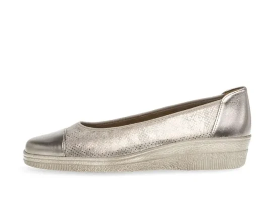 Sportieve ballerina brons