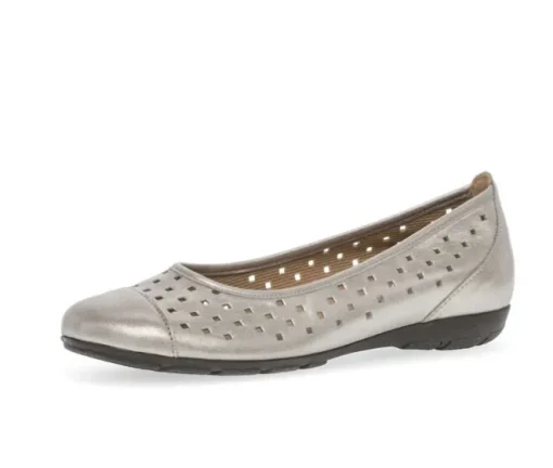 Sportieve ballerina brons