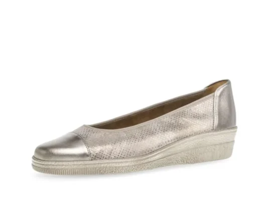 Sportieve ballerina brons