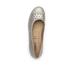 Sportieve ballerina brons