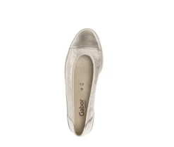 Sportieve ballerina brons