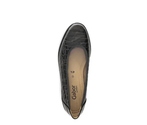 Sportieve ballerina bruin
