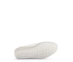 Sportieve ballerina crème