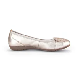 Sportieve ballerina goud