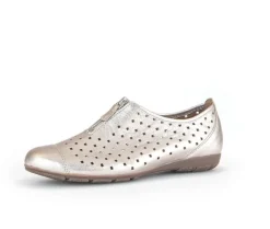 Sportieve ballerina goud