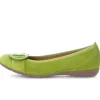 Sportieve ballerina groen