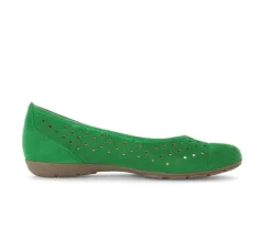 Sportieve ballerina groen
