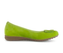 Sportieve ballerina groen
