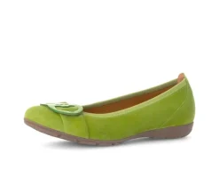 Sportieve ballerina groen