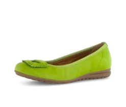 Sportieve ballerina groen