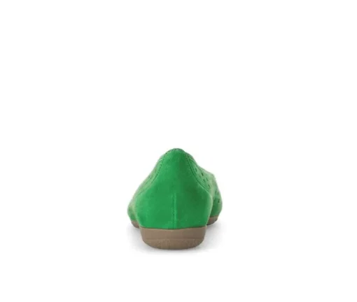 Sportieve ballerina groen