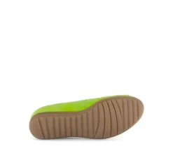 Sportieve ballerina groen