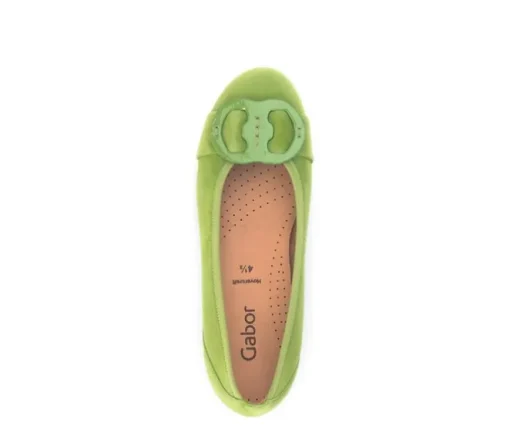 Sportieve ballerina groen
