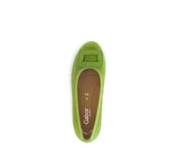 Sportieve ballerina groen