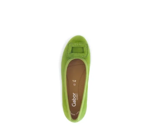 Sportieve ballerina groen
