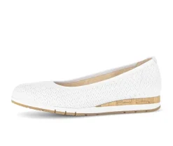 Sportieve ballerina wit