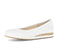 Sportieve ballerina wit