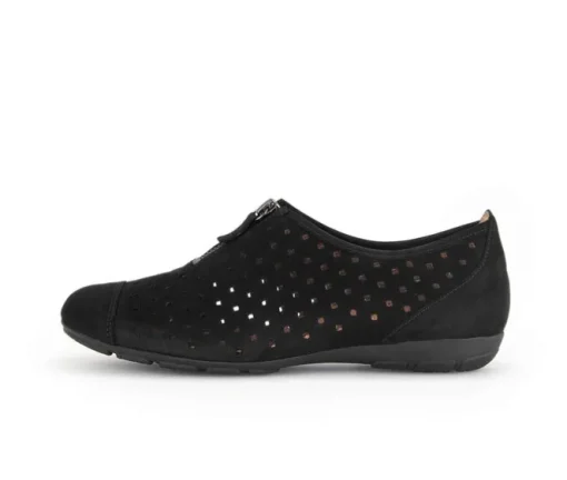 Sportieve ballerina zwart