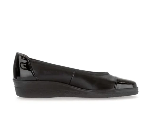 Sportieve ballerina zwart