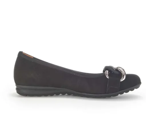 Sportieve ballerina zwart