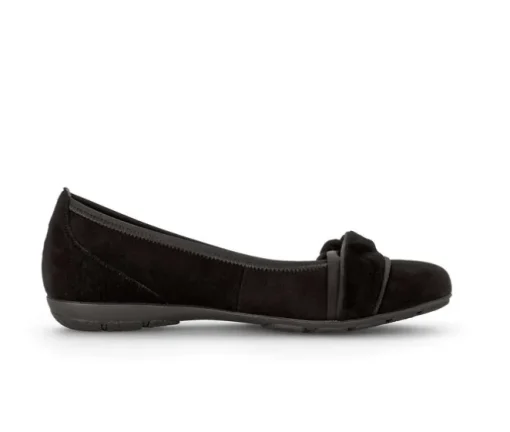 Sportieve ballerina zwart