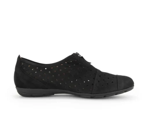 Sportieve ballerina zwart