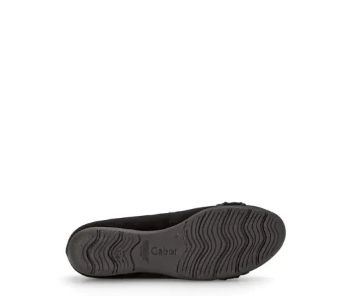 Sportieve ballerina zwart