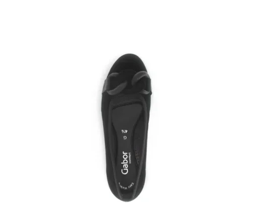 Sportieve ballerina zwart